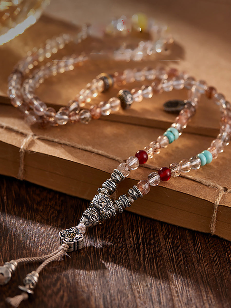 Guardian Spirit Gemstone Necklace