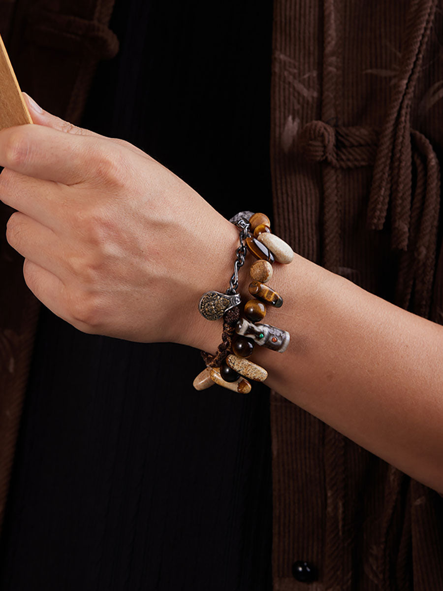 Agile Hunter Gemstone Bracelet